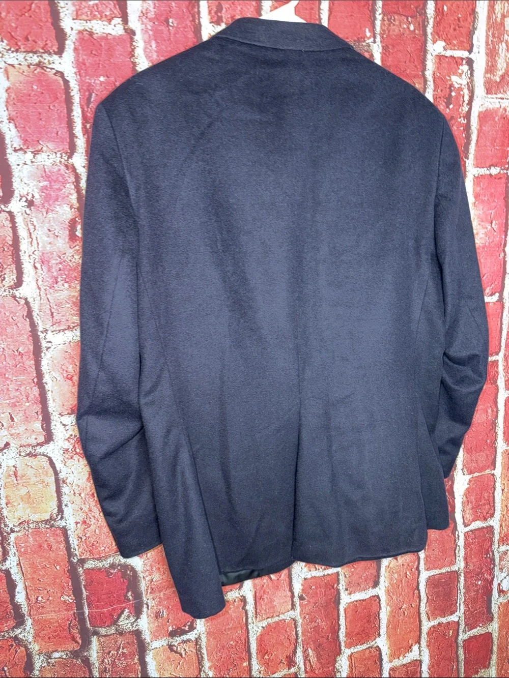 Miller Bros Newton Men’s Wool Blend Sport Coat Blazer Size 40S Navy Made in USA